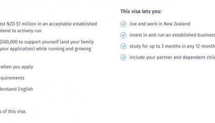 新西兰移民新风口!11月24日BIV签证开放,100万纽币+1年=永久居留权?