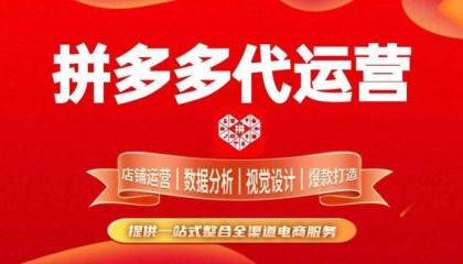 拼多多代运营广州鼎易 定制专属运营方案