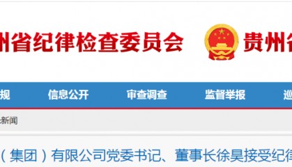 突发!董事长被查