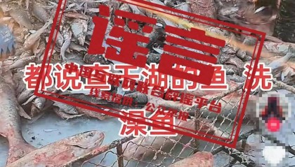 吉林查干湖的鱼都是“洗澡鱼”？