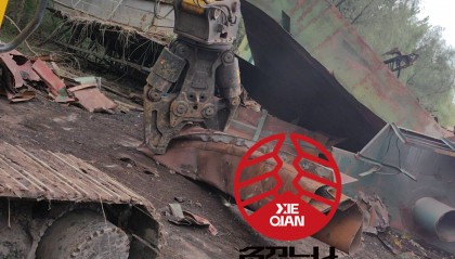 鹰嘴剪 挖机属具液压剪 钢筋拆车剪 挖机双缸剪