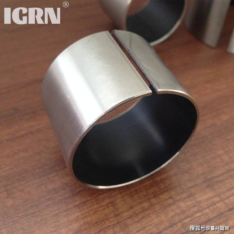 SF-1无油轴承三层结构解析:钢板/青铜粉/PTFE层作用与自润滑原理