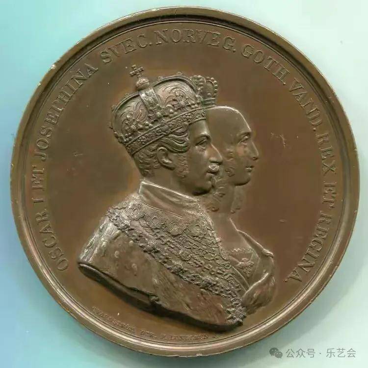 泉耕专栏：《九、瑞典王室伉俪主题币章》