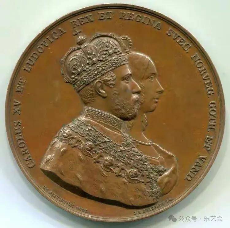 泉耕专栏：《九、瑞典王室伉俪主题币章》