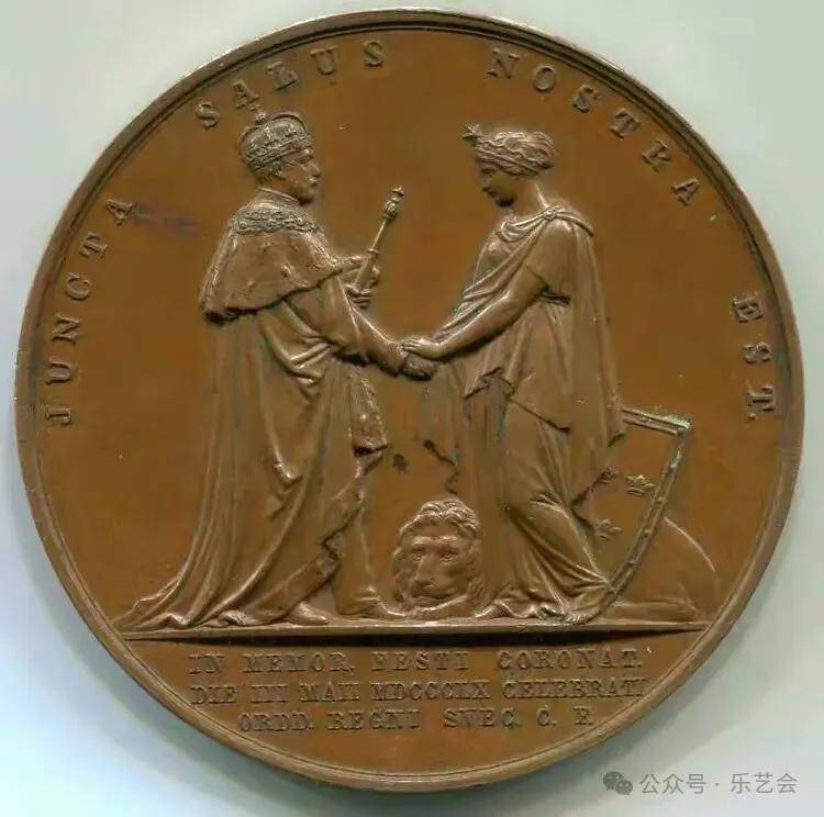泉耕专栏：《九、瑞典王室伉俪主题币章》